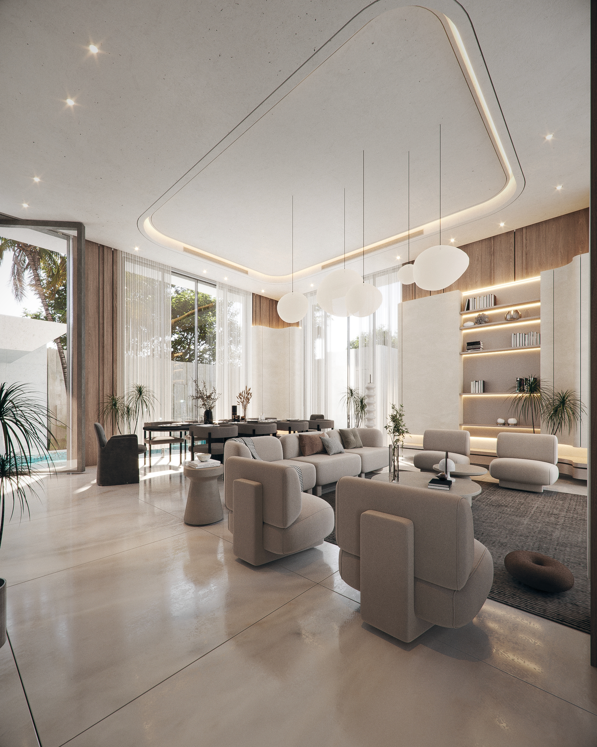 Villa 720 室内设计丨卡塔尔丨Paramo Arquitectos-3