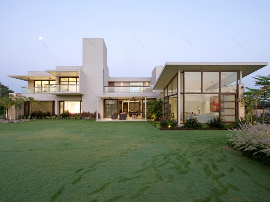 印度"Urbane 住宅" | 现代与自然的和谐交融-8