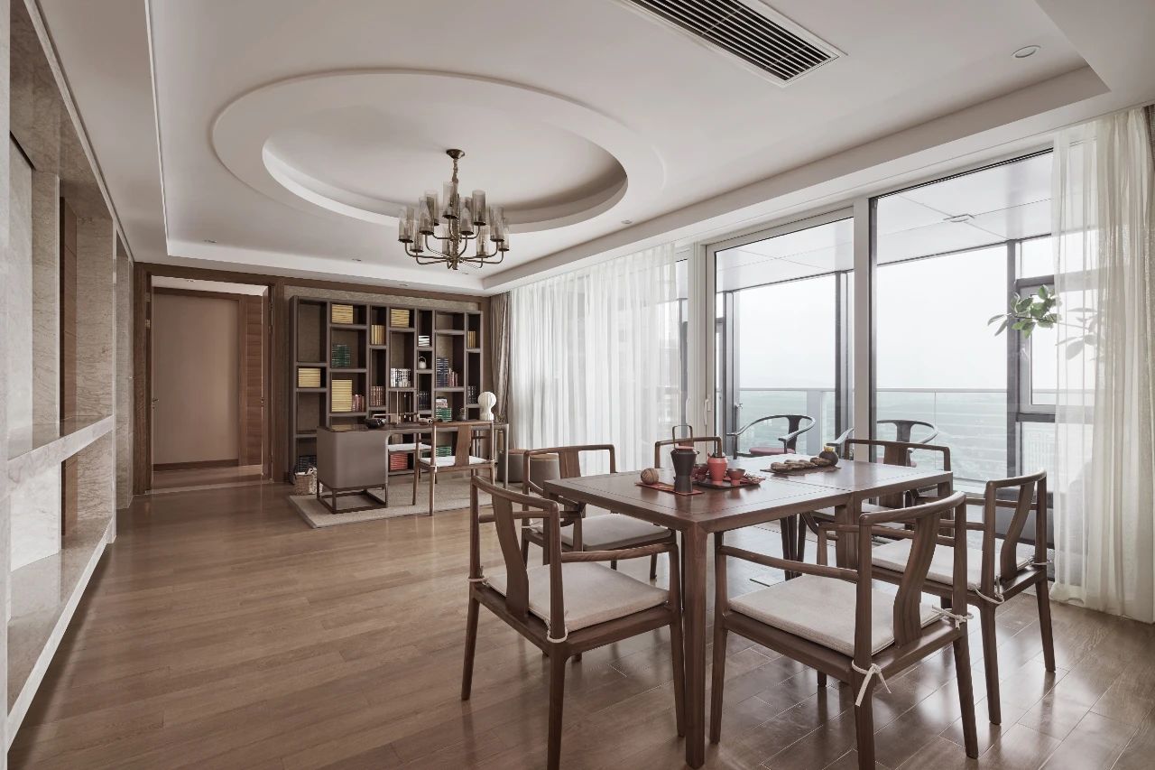 杭州和洛空间设计 | 700㎡港式别墅,精致木质栖所诠释怀旧情怀-20