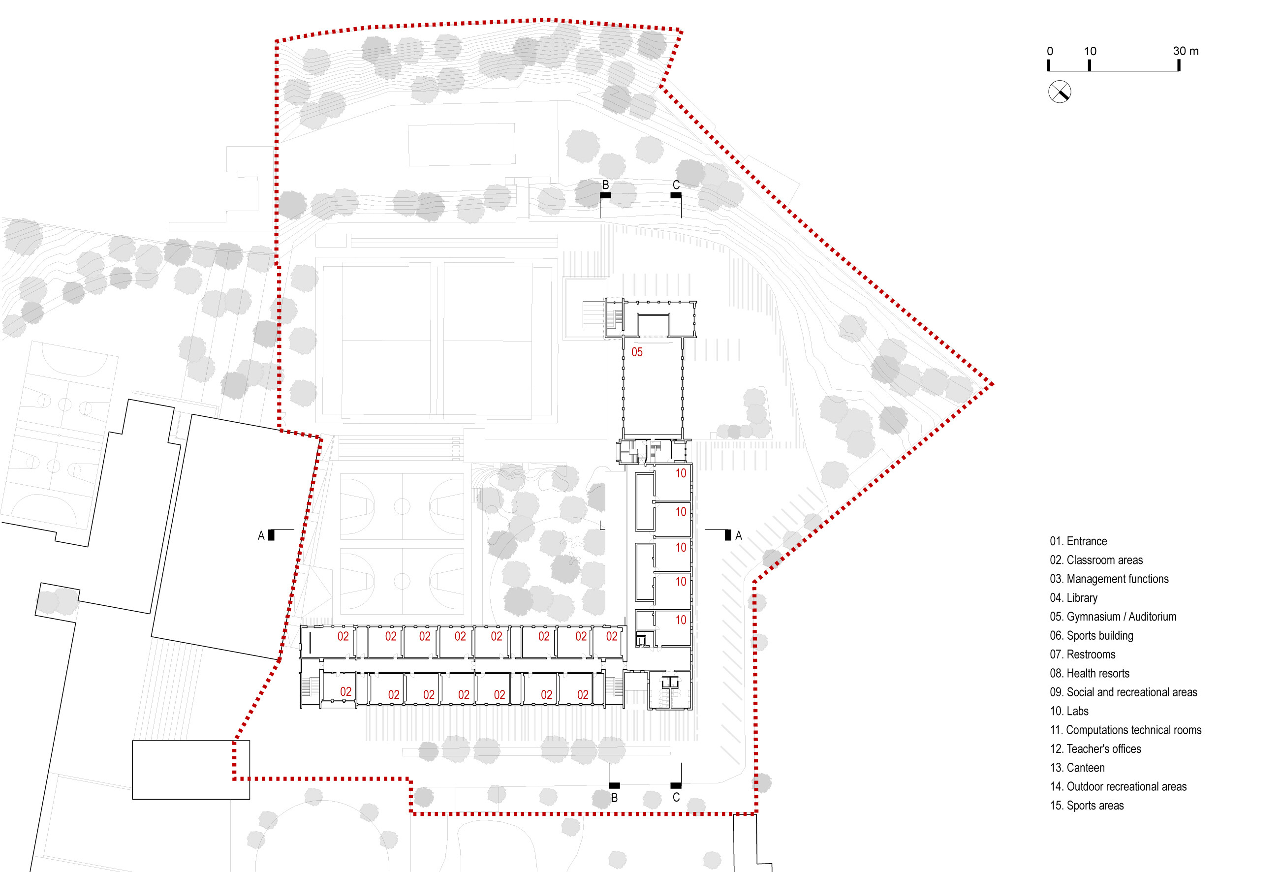 葡萄牙 Rainha d· Amélia 中学室内设计-19