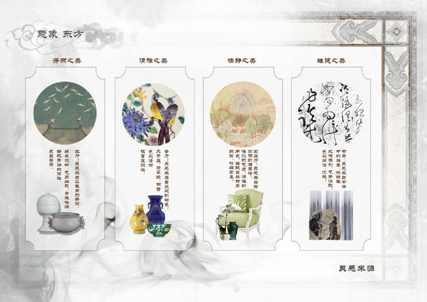 新中式大宅概念陈设配饰设计方案ddx-21