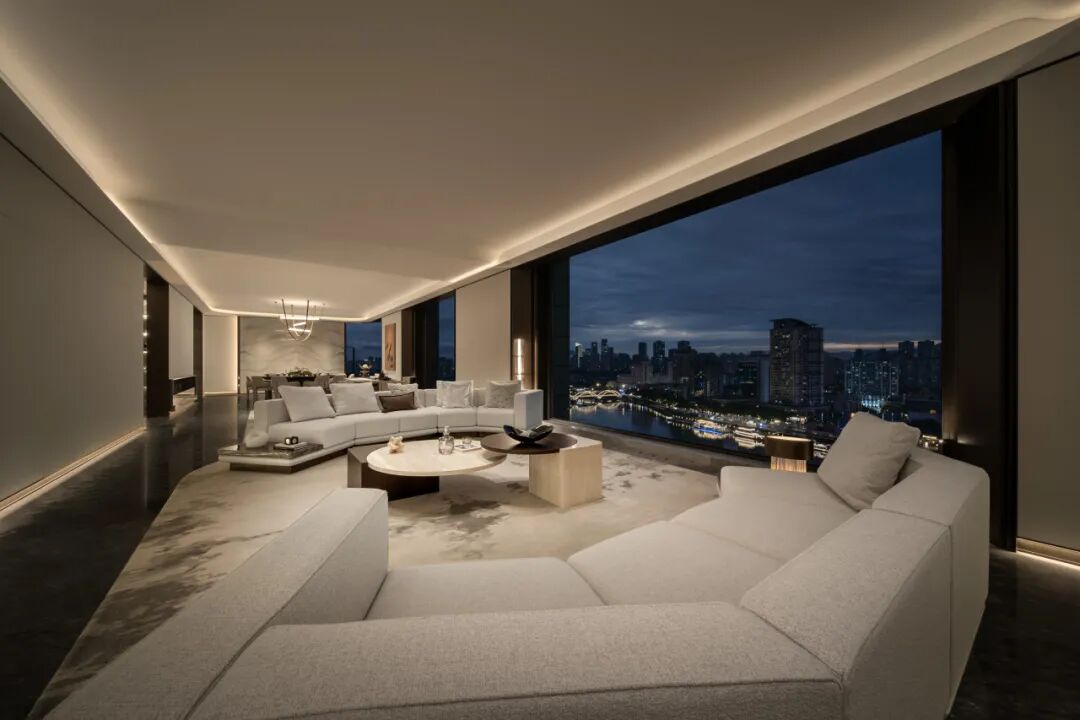 栋三尺设计|依山望江，空间中的精神秩序——现代奢居的仪式与尺度-45