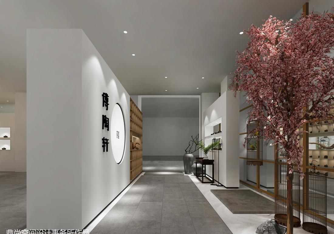 茶砂壶展厅 | 现代简约中式之美-2
