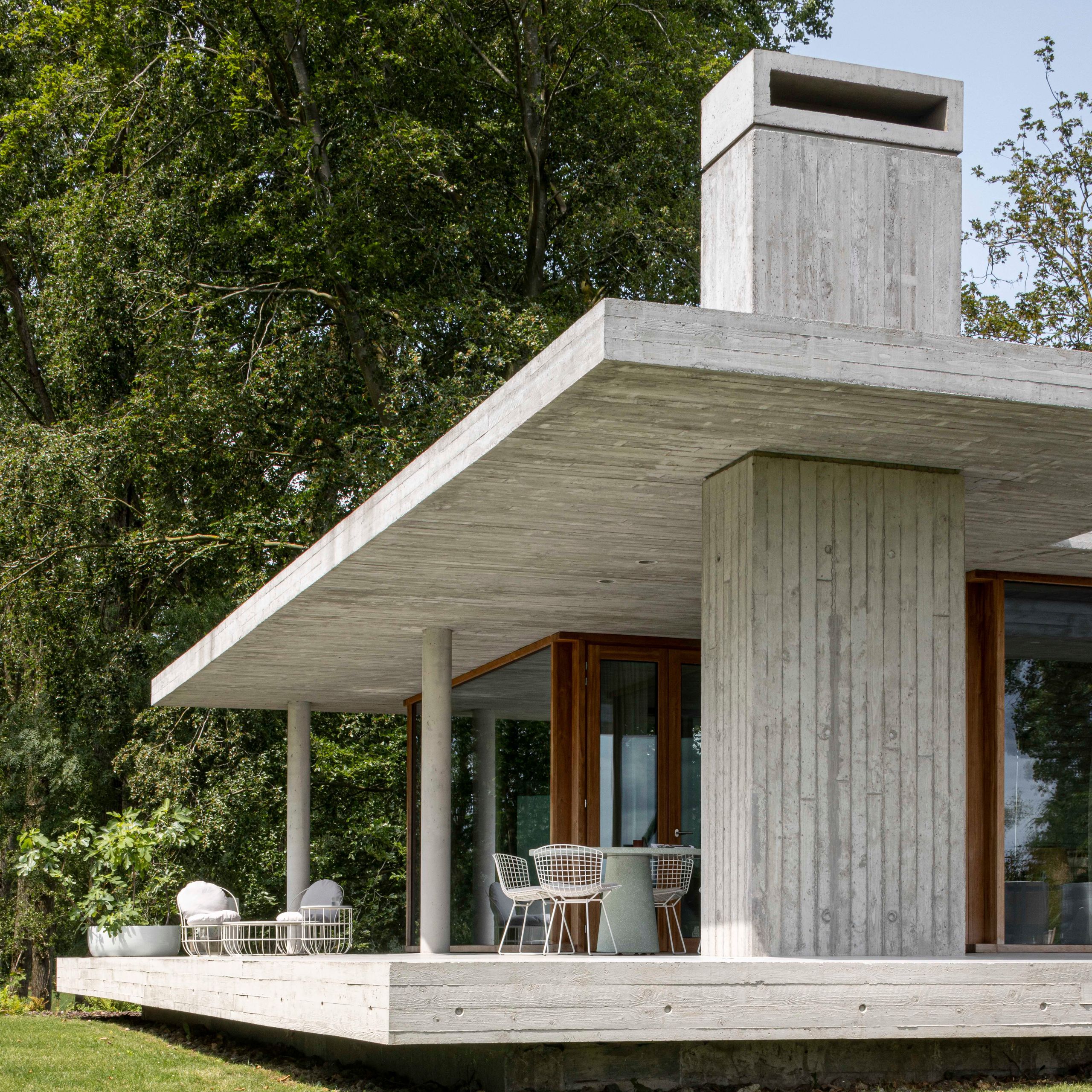 比利时根特附近的混凝土平房住宅丨室内建筑师Peggy de Coninck与ABS Bouwteam-2