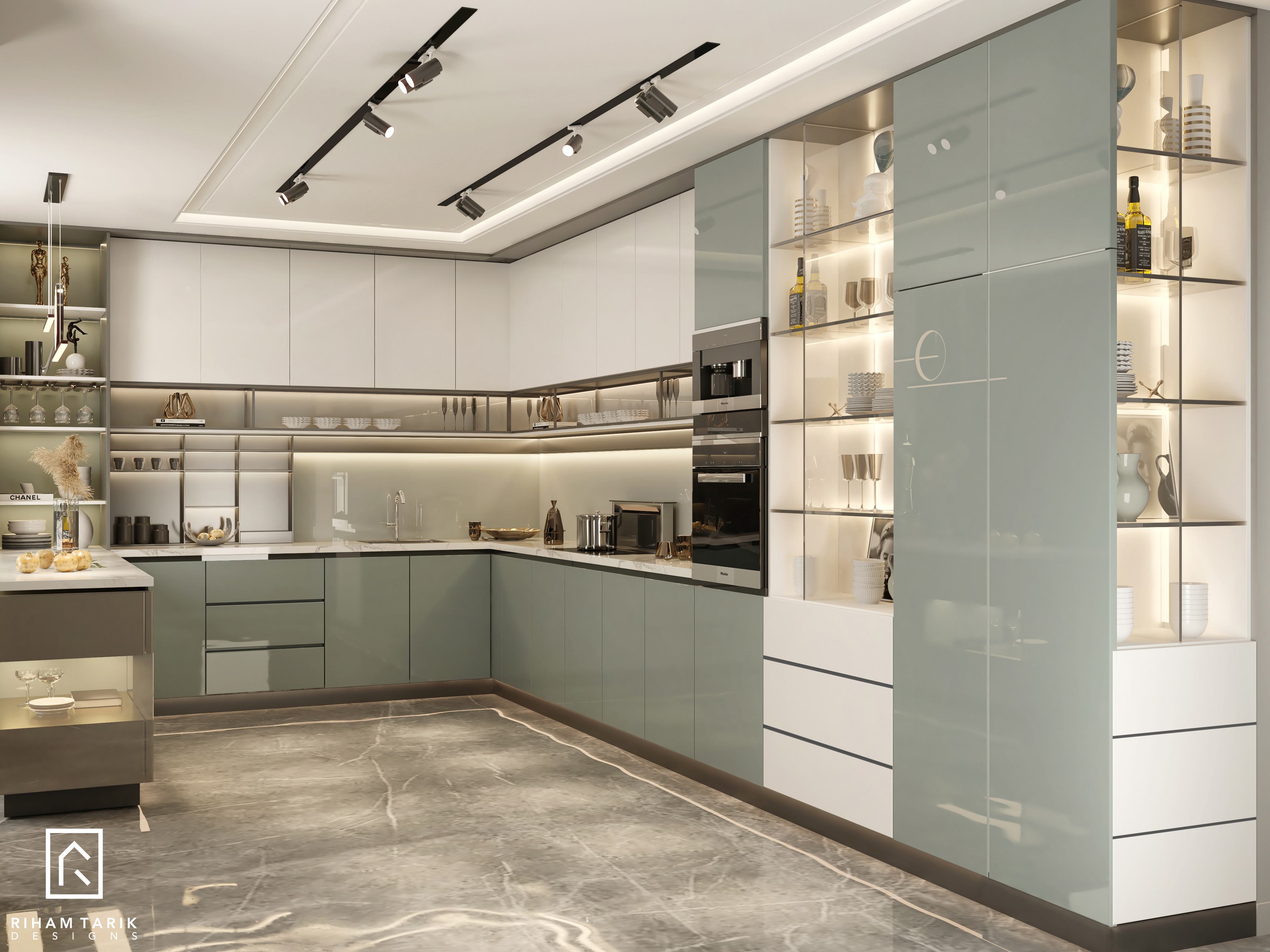 MODERN LIGHT KITCHEN-2