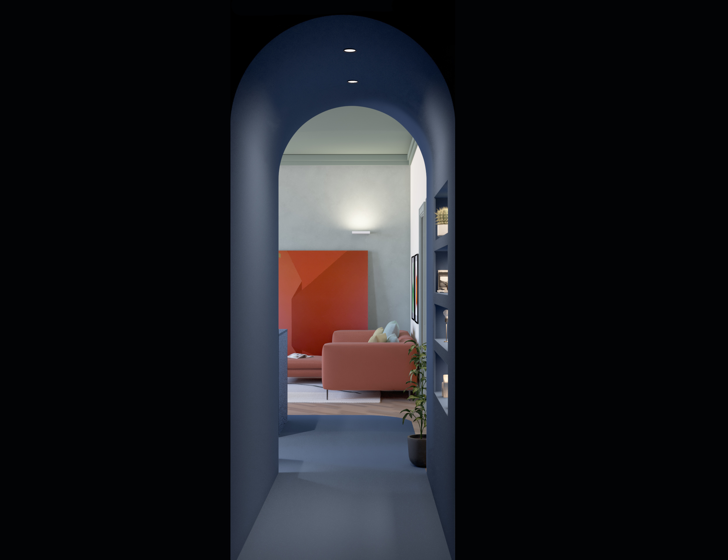 米兰复古优雅公寓设计丨意大利米兰-64