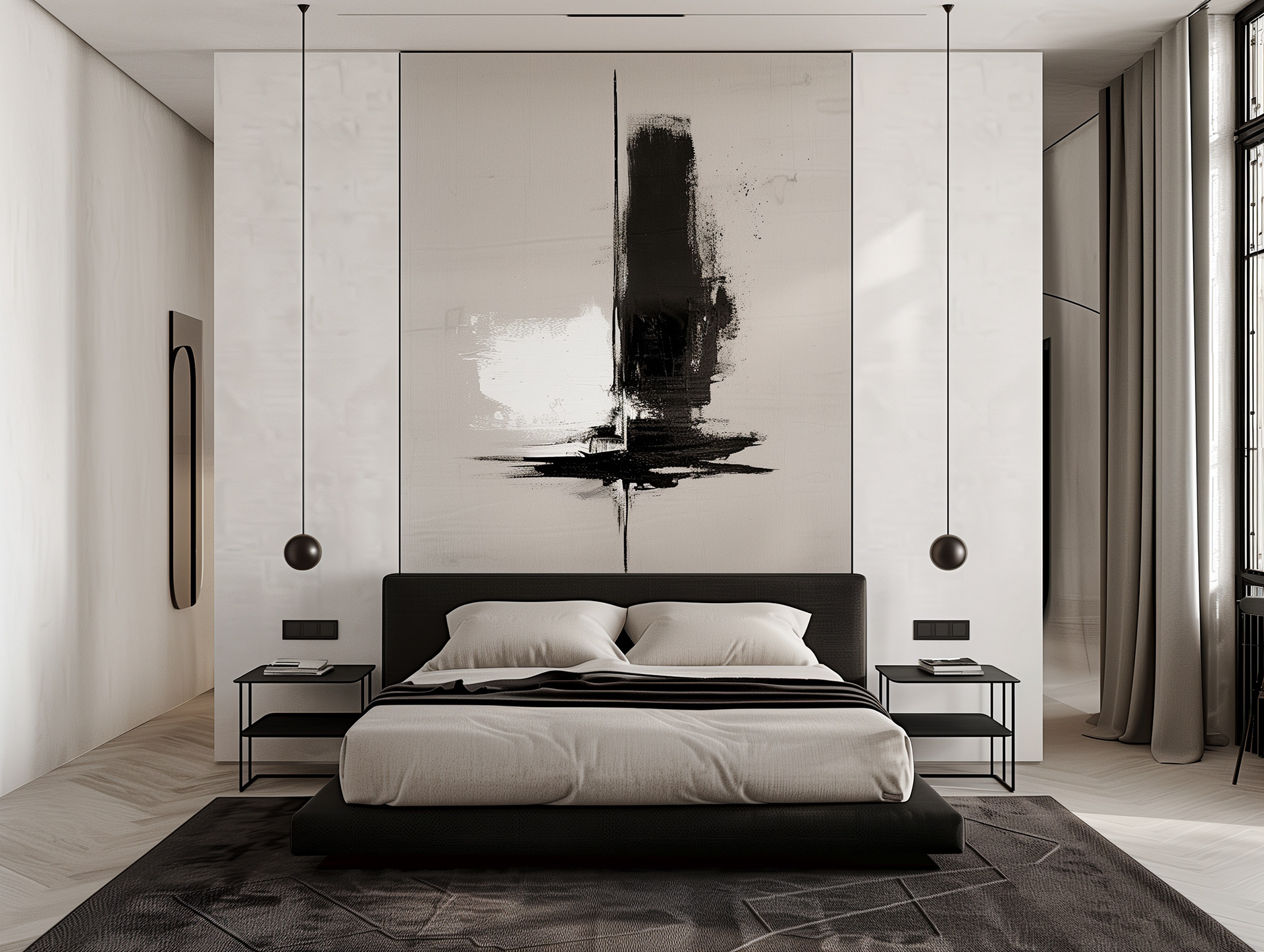 AI 共创公寓及瑜伽冥想工作室室内设计丨Oksana Iulova-6