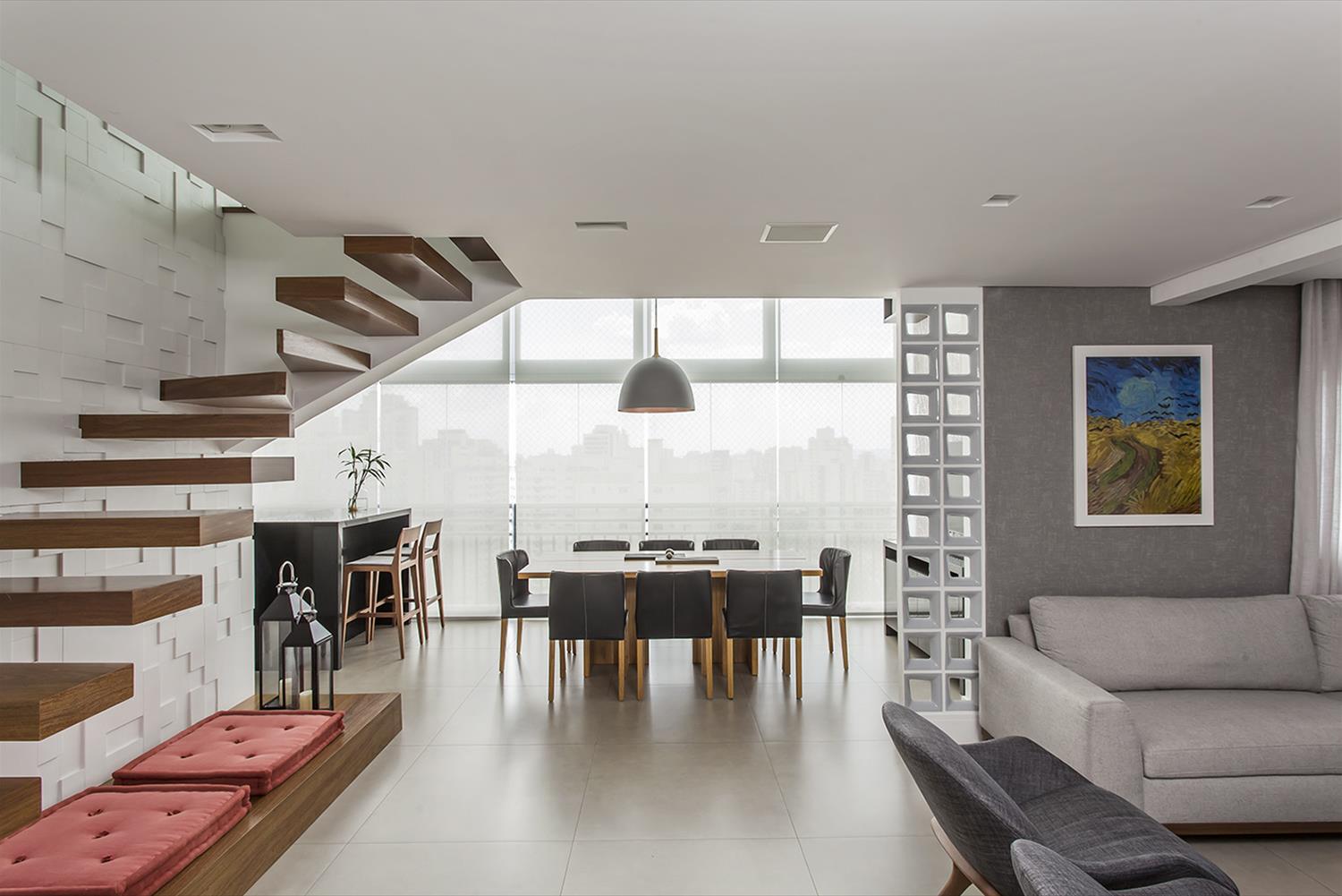 巴西卡约瓦公寓 | 木质与现代的完美结合-2