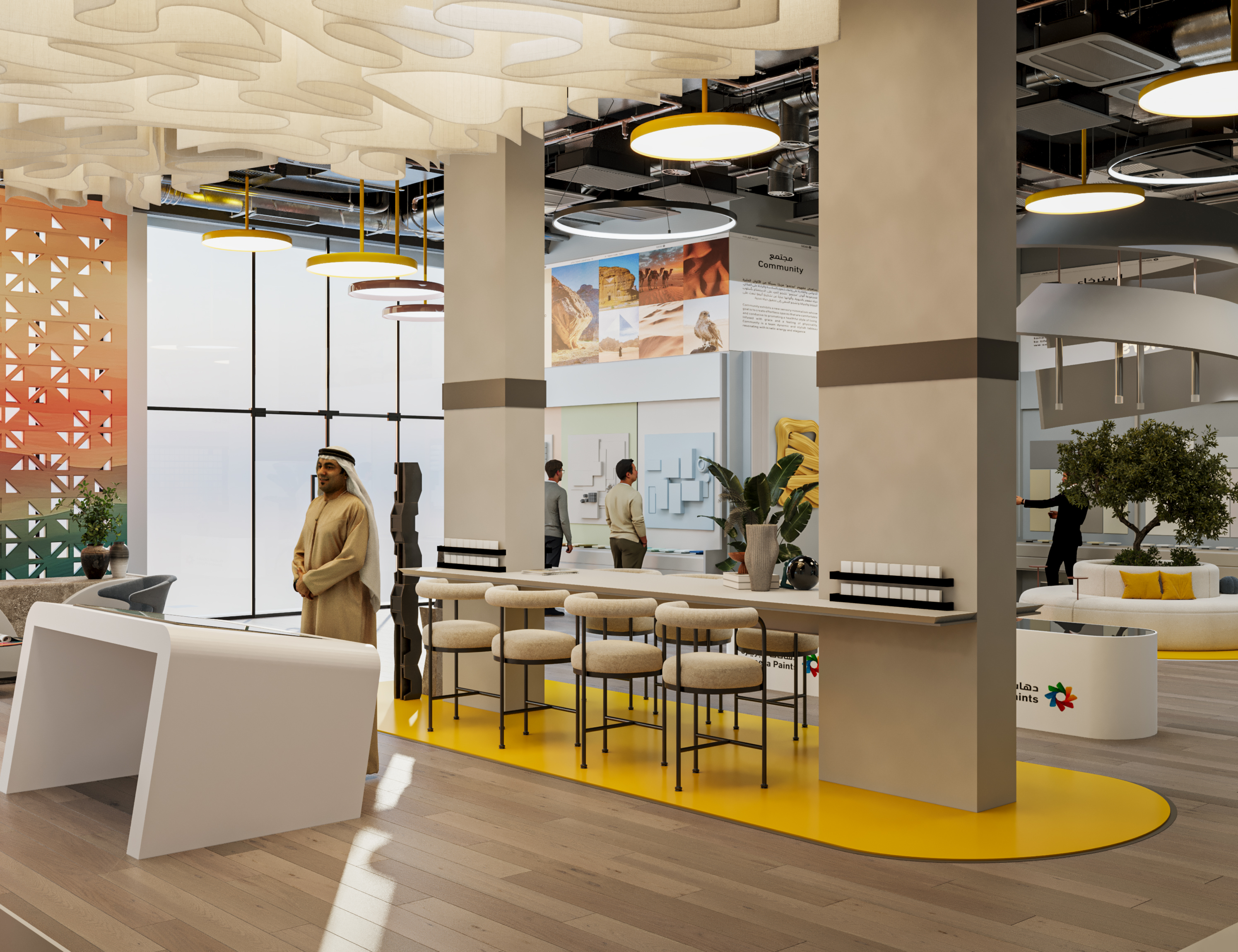 El  Jazeera展厅设计丨沙特阿拉伯丨Awab Elsaid designs-18