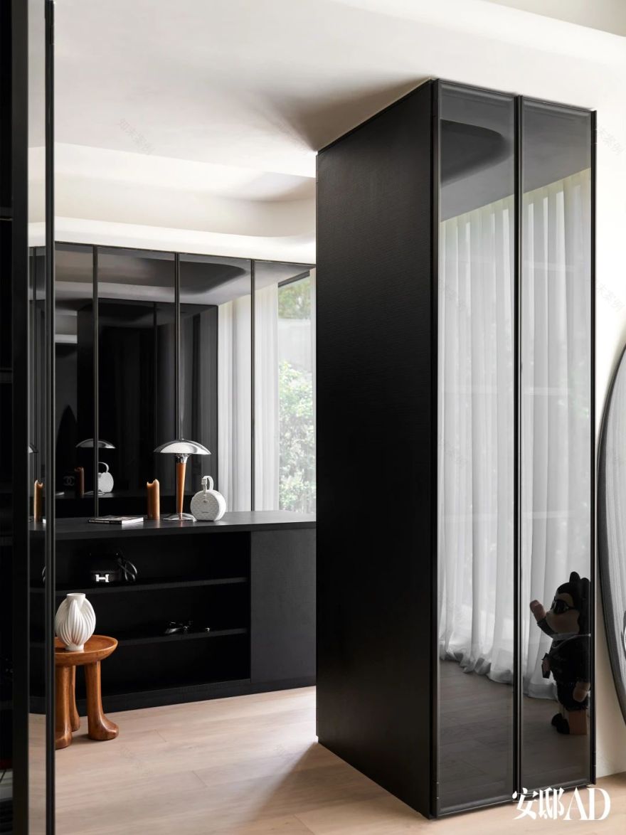 “黑白分明”的美家丨中国重庆丨肆面设计-36