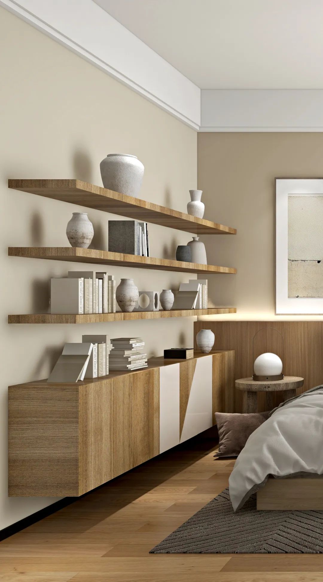 立于当下 静守自然 · 广州某别墅现代轻奢新中式设计丨中国广州丨广州W设计-38