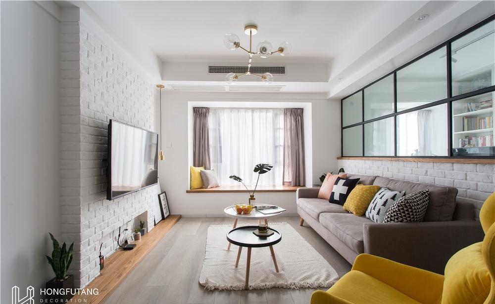 北欧风格小户型设计 | 互动式客厅与浪漫餐厅-7