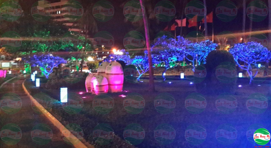 系统照明前滩公园  永隆美（注:原文表述可能不太准确规范）丨越南丨Liên Hoàn Mỹ（永隆美）公司-27