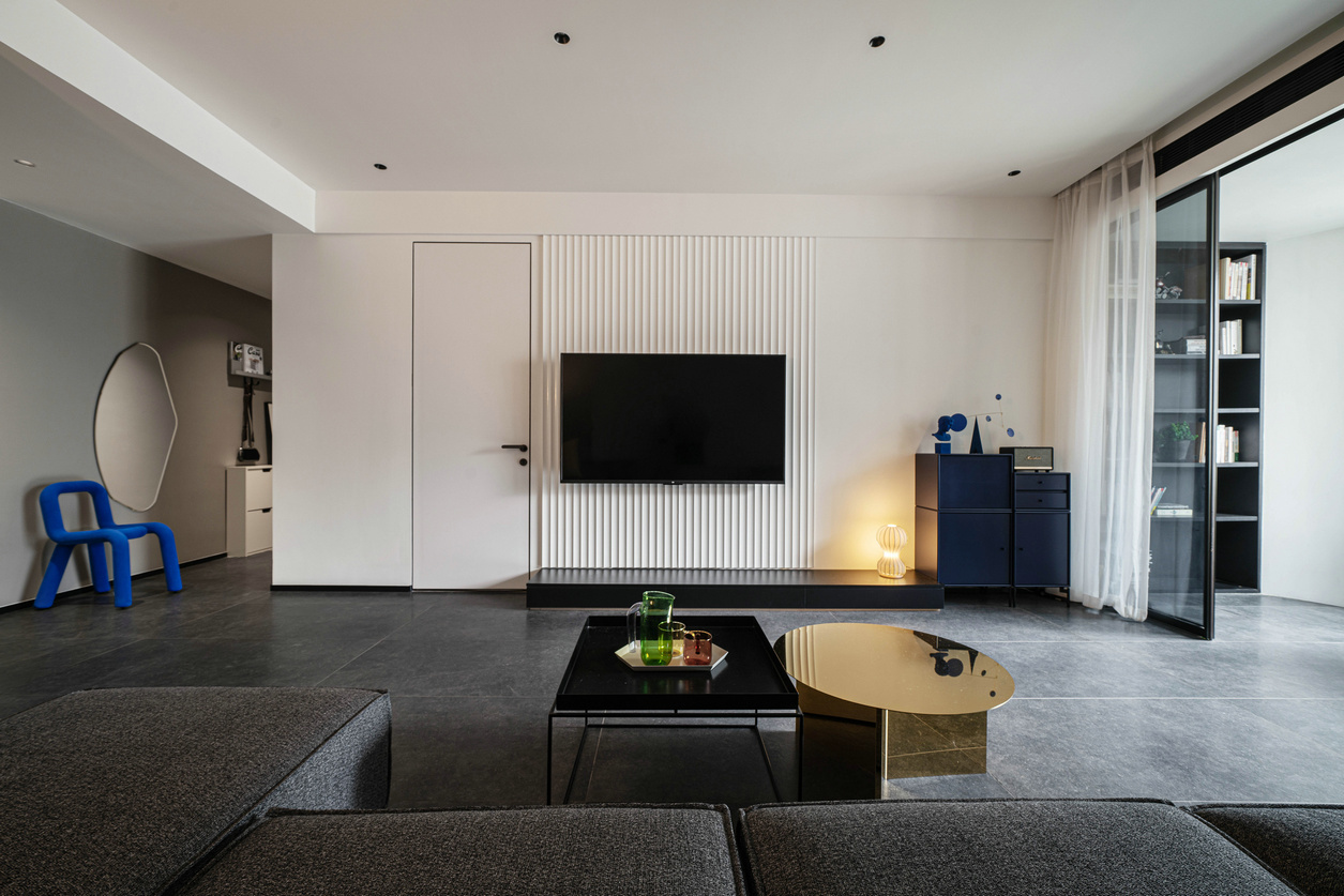 素图空间设计 | 146m2简约设计，满满的艺术格调！-25