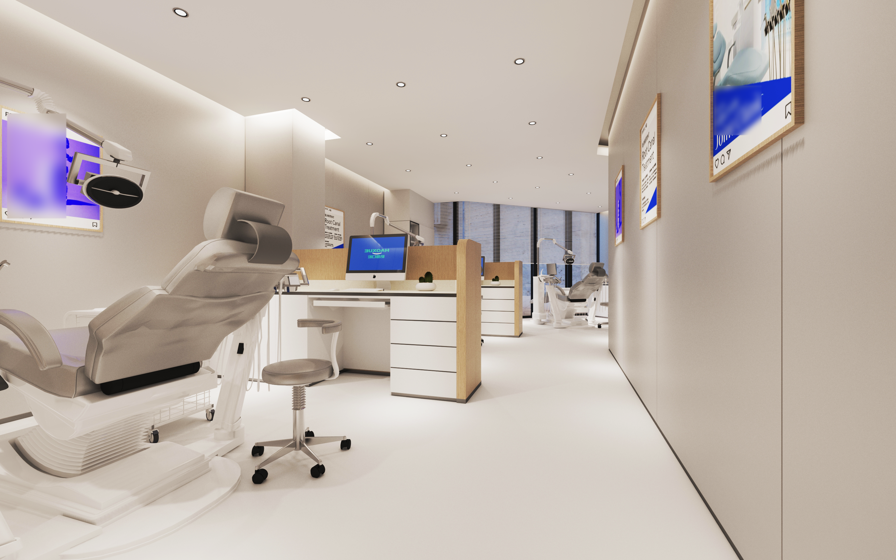 皓雪口腔品牌 VI,SI 设计丨简米-29