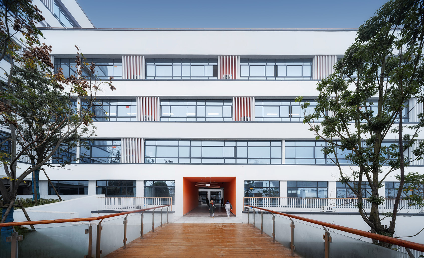 吉首中驰·湘郡礼德学校丨中国湘西丨山东建筑大学建筑城规学院象外营造工作室-59