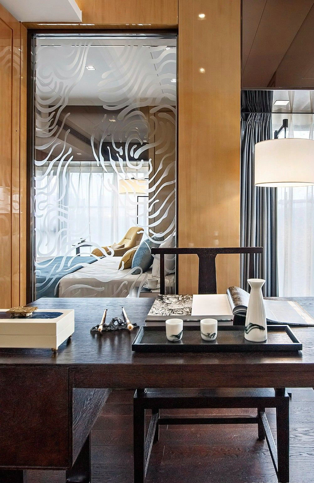 现代中式风格的魅力演绎——洪德成设计顾问(香港)有限公司-10