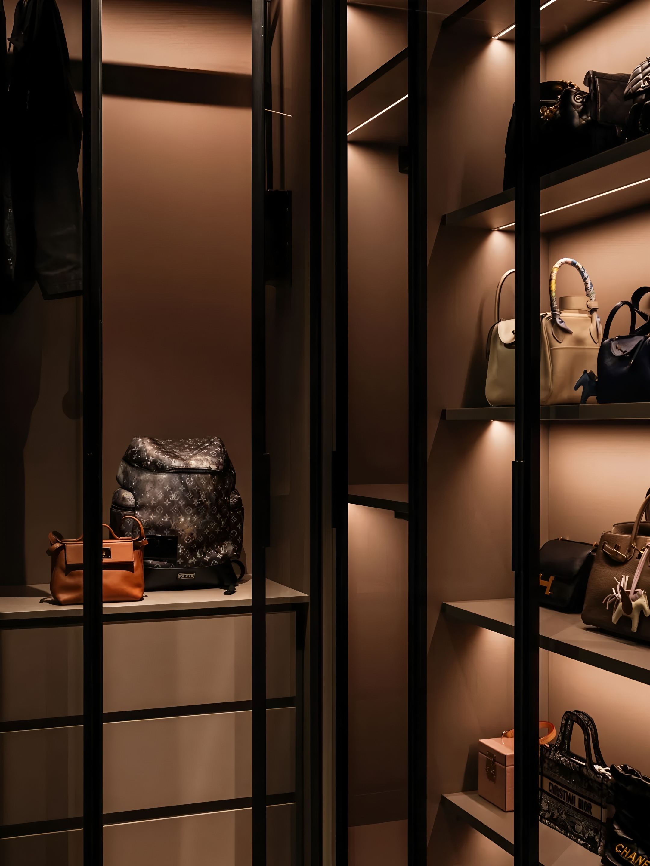 美韵,藏于时尚肌理润色·重庆 280㎡大平层丨中国重庆丨4TH Dimension 肆面设计-28