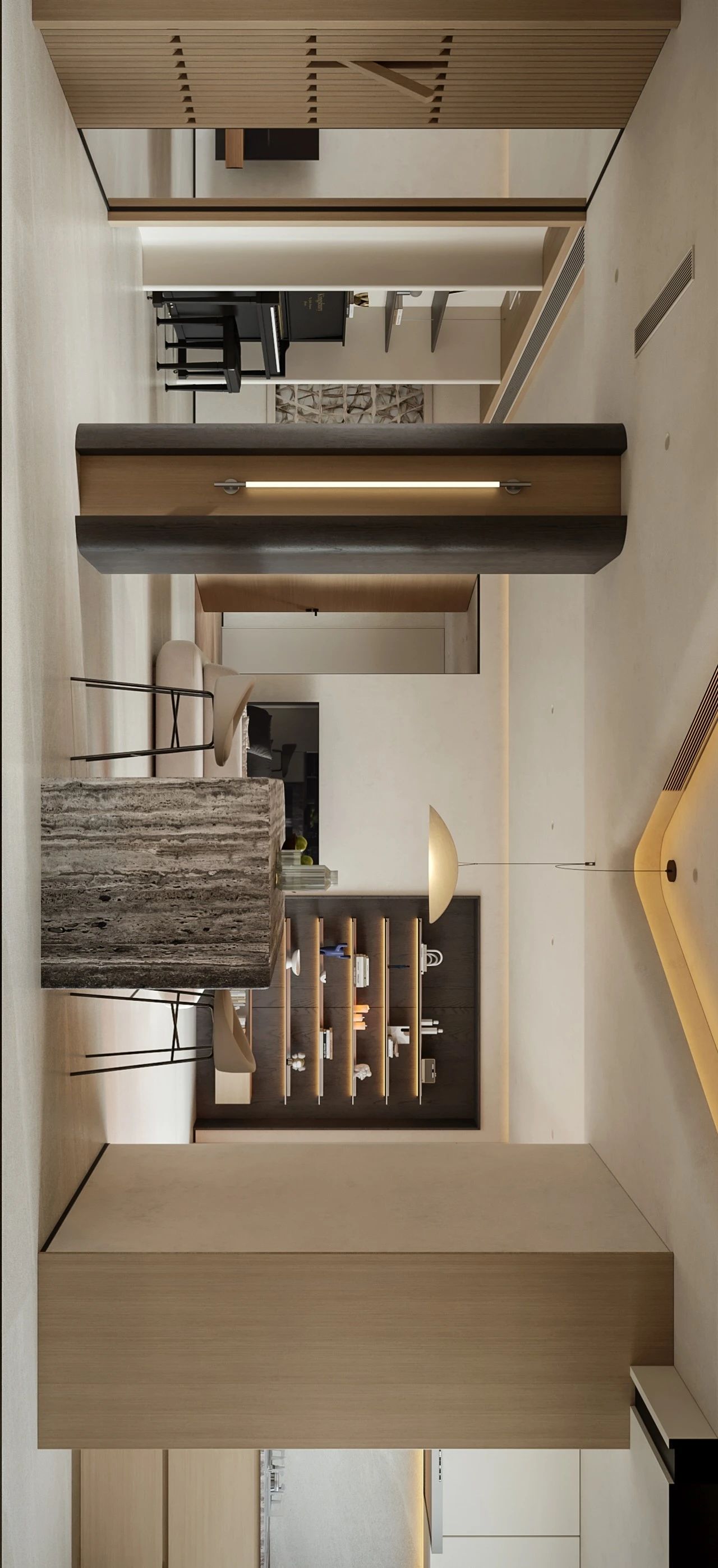 192㎡翠湖天地 撤去隔墙,空间自有天地丨中国上海丨YY STUDIO-26