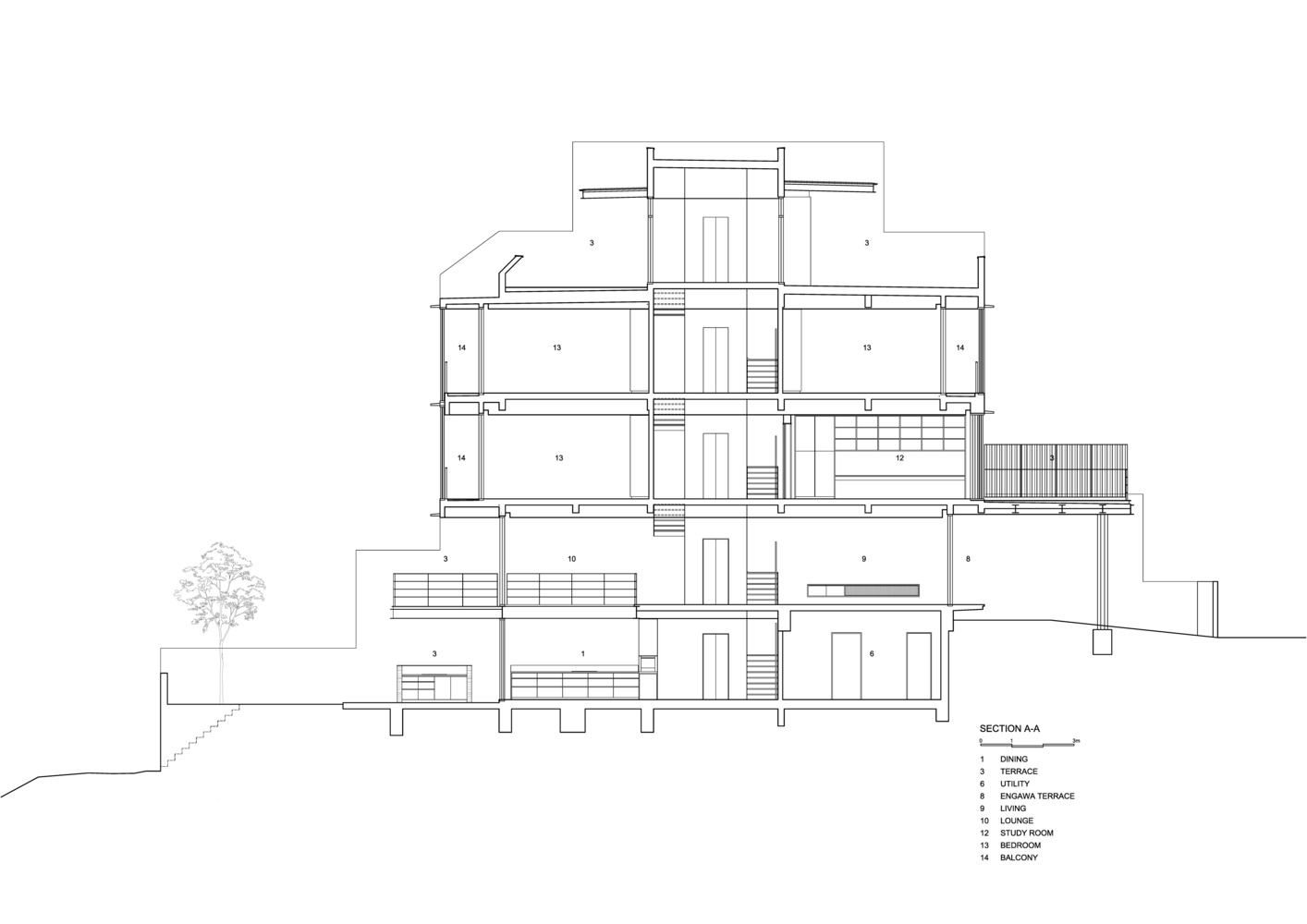 新加坡现代别墅设计丨Atelier M+A-16