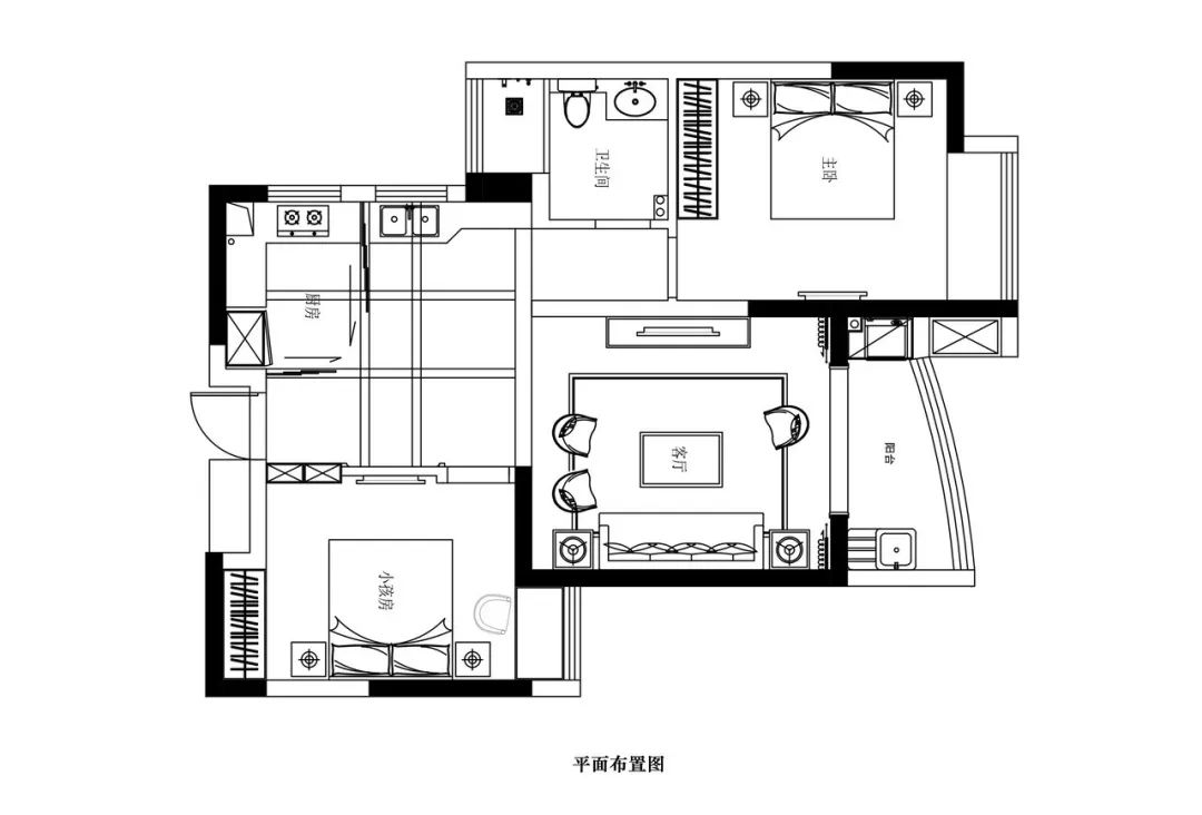 鲸游夏夜，90m²混搭空间的生命力解读-18