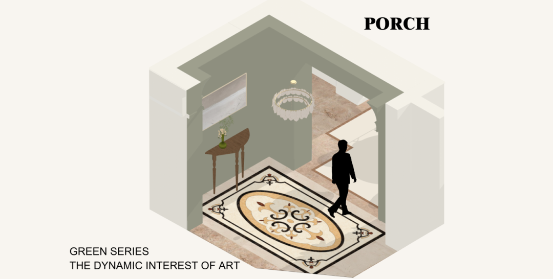 示觉设计|250㎡中海紫御豪庭，绿影泊心，拱廊叙事-10