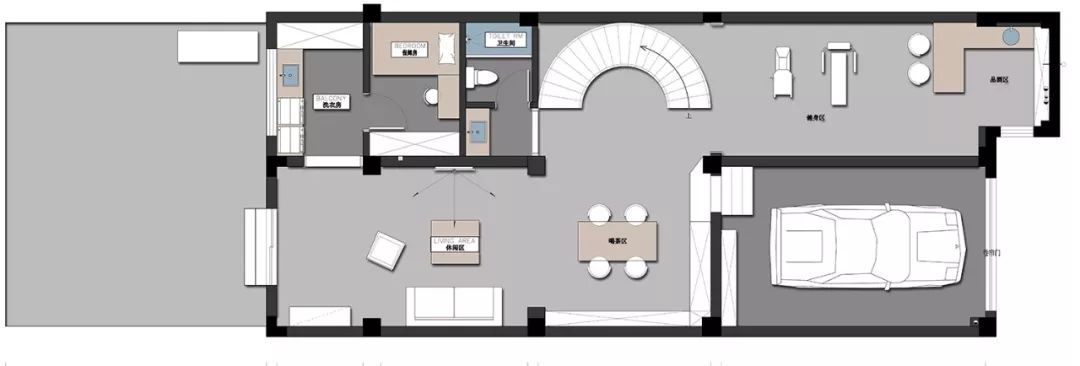 468㎡美式轻奢别墅,生活与艺术的完美融合-10