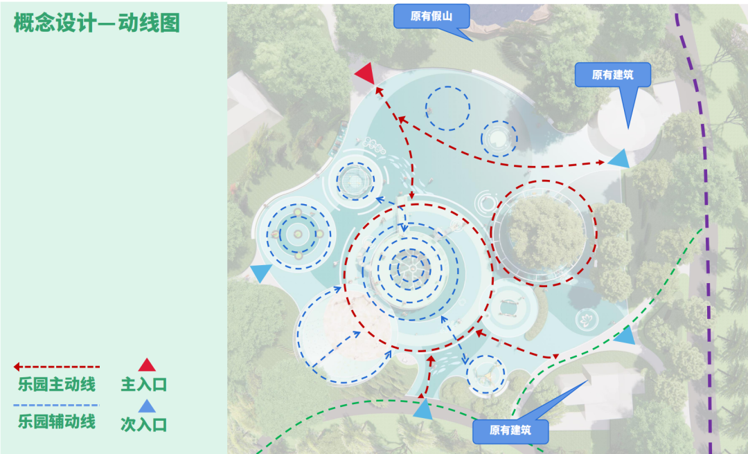 深圳城市记忆洪湖公园：荷塘月色主题儿童乐园丨龙祥康体设计施工整体案例-64