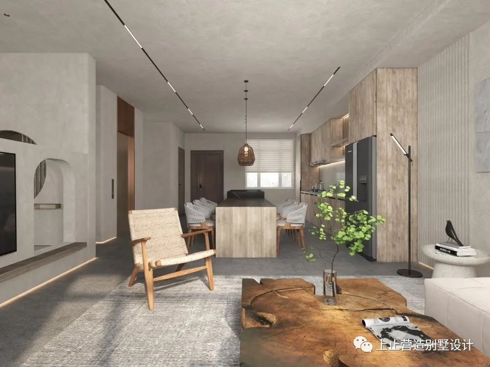 长春岳麓山侘寂复古风丨中国长春丨上止营造别墅设计-10