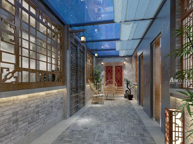 海地中式办公空间设计 | 传统与现代的完美融合-13