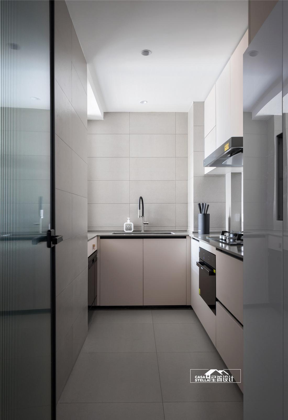 平层暖色调空间设计丨星瀚设计-39