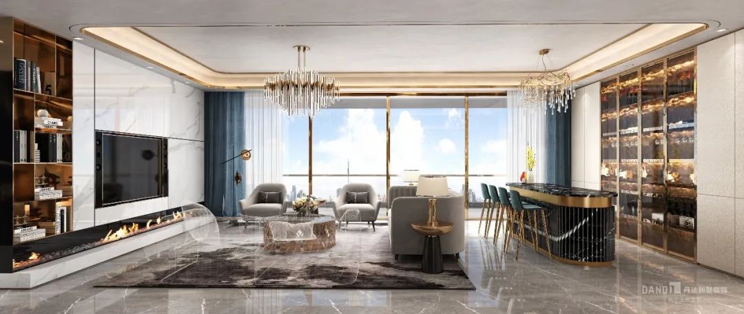 深圳恒裕滨城大平层丨中国深圳丨深圳丹迪设计团队-10