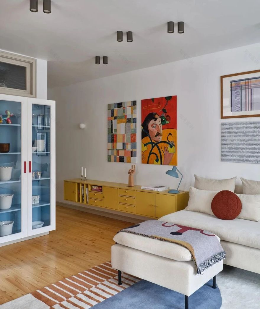 39㎡色彩小宅丨Studeco Design-15