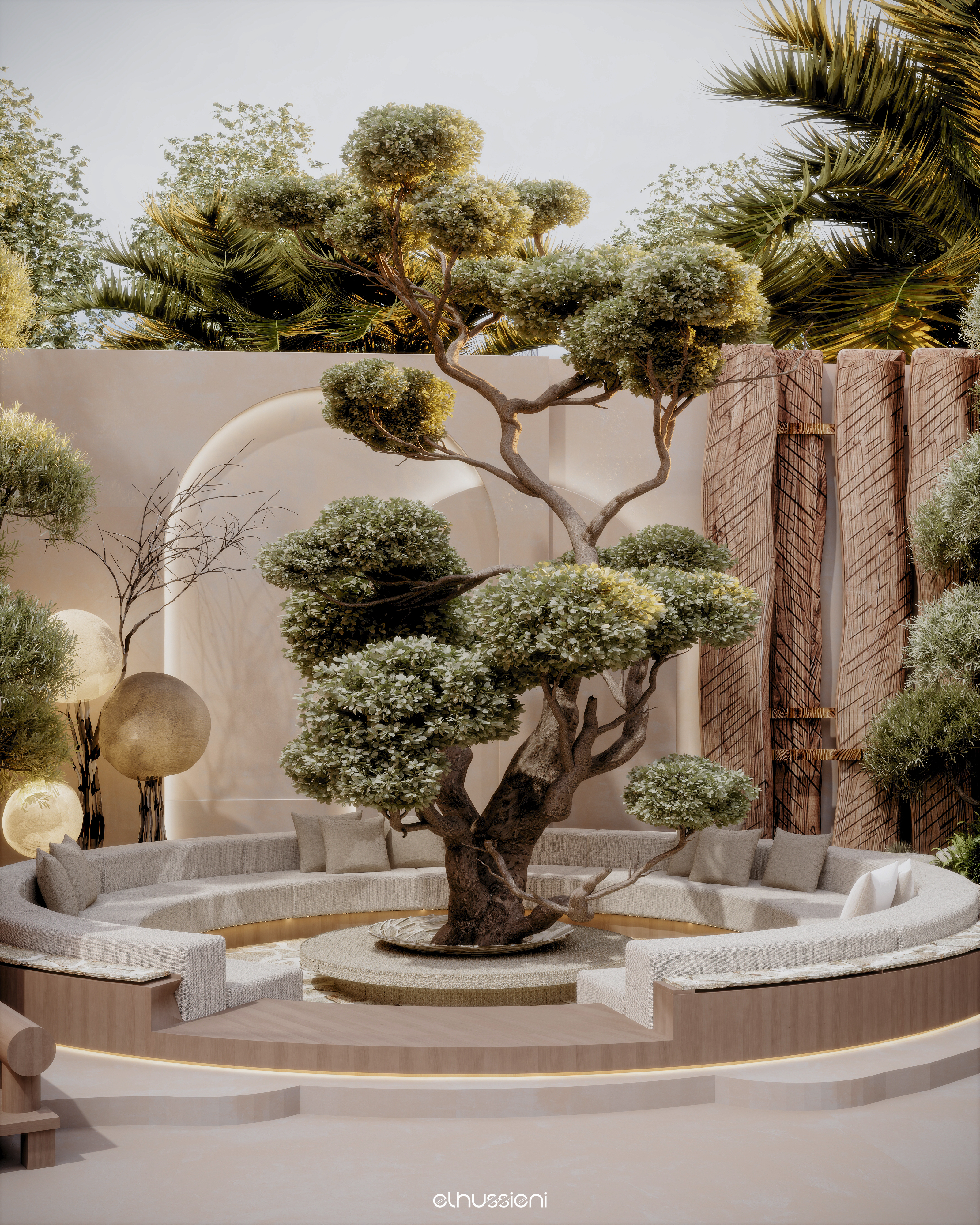 户外别墅丨Mohamed.elhussien.designs-6