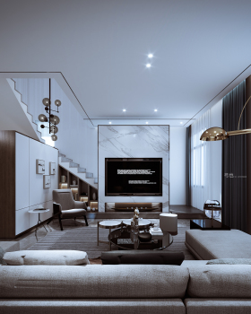 Sketchup Vray Lumion PS 国内民宅别墅设计表现