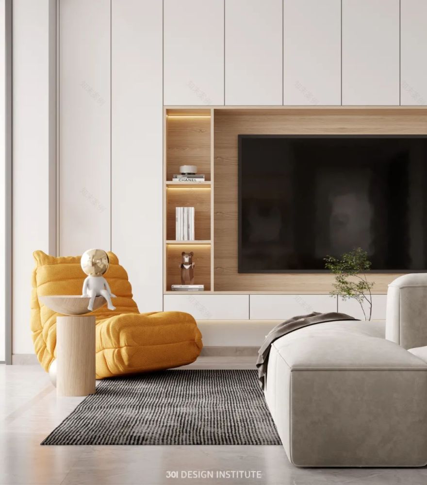 广州海珠区 128㎡现代简约之家丨中国广州丨301 设计研究所-15