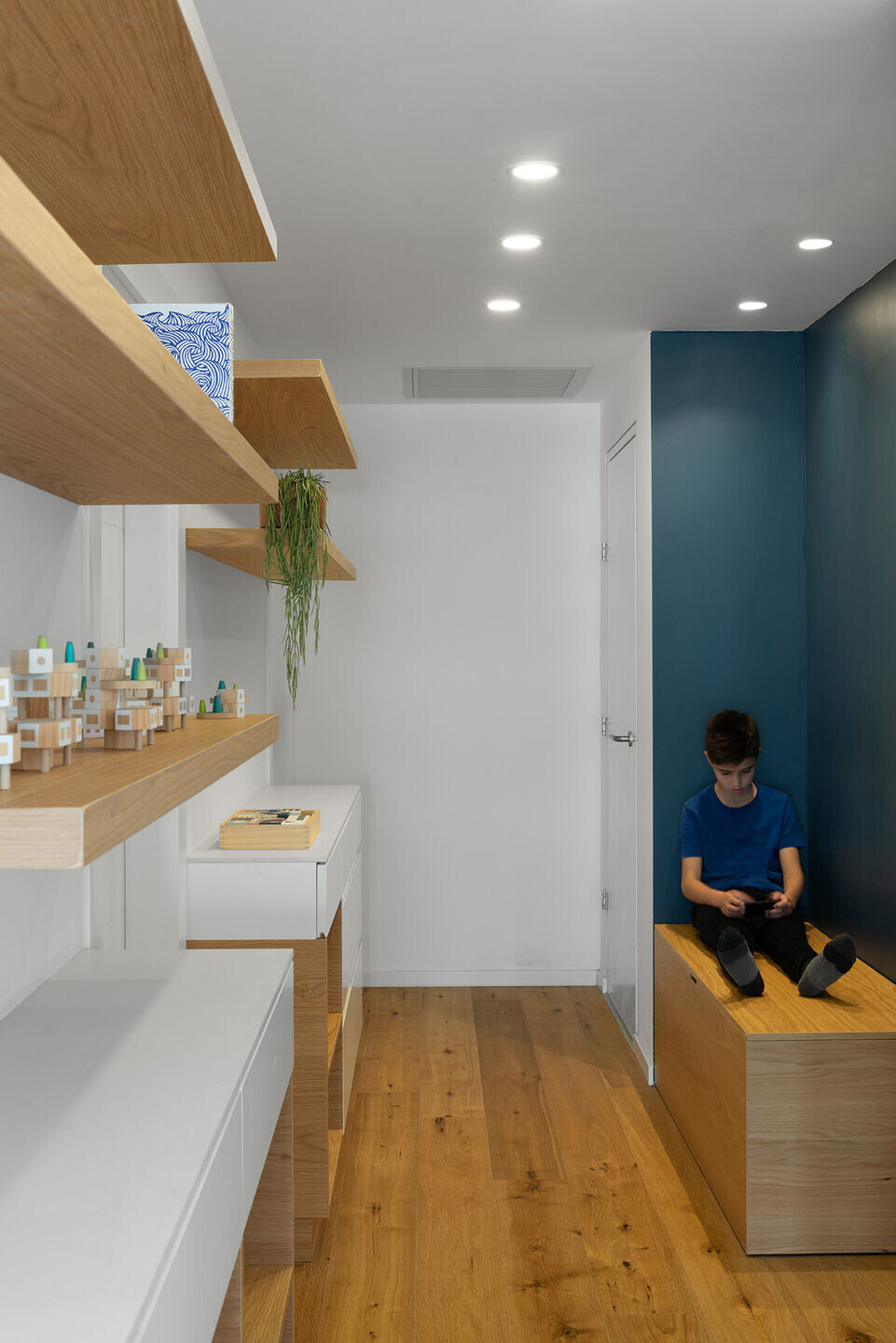 温馨蓝调公寓-19