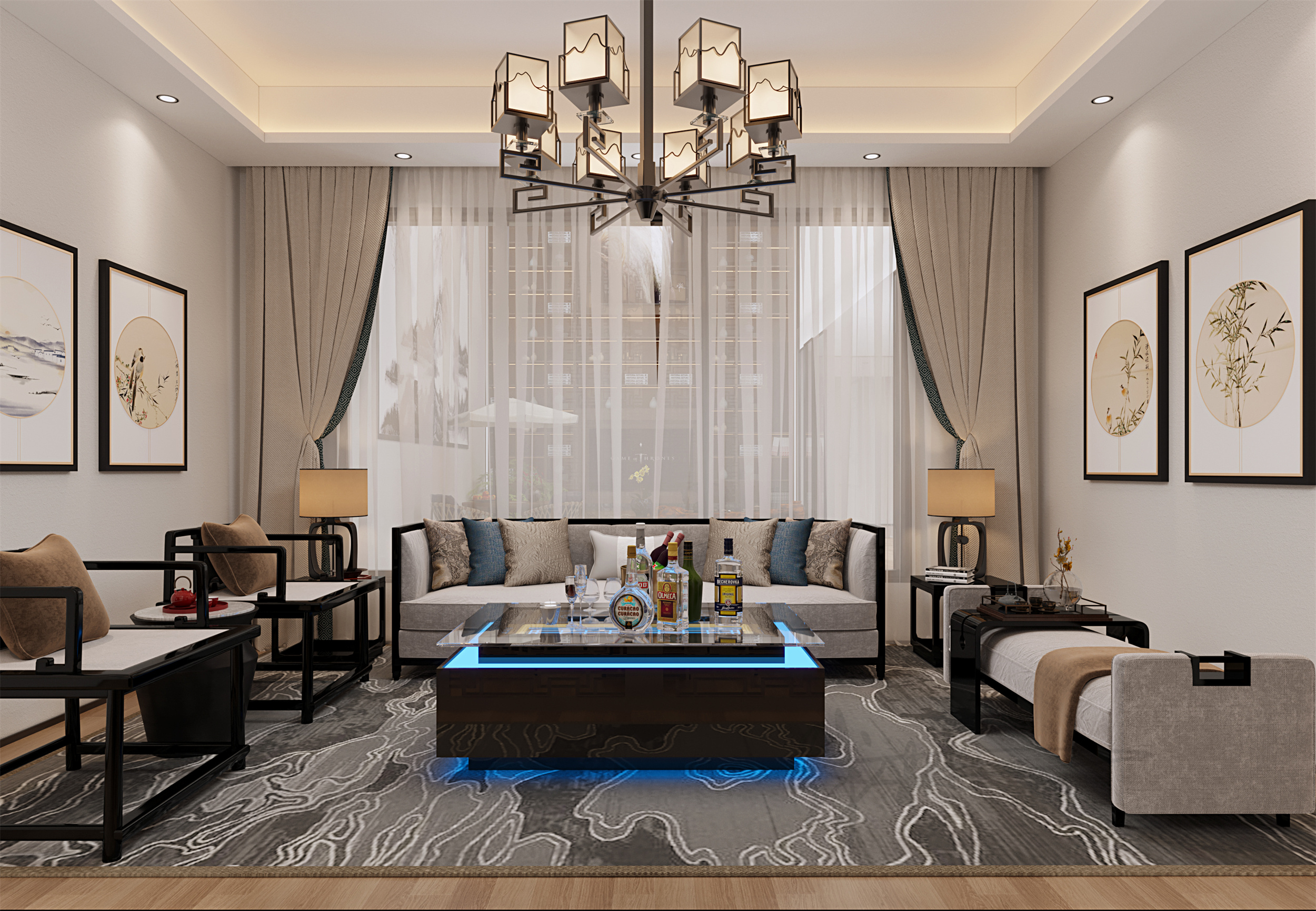 隐于天然氧吧的绝美别墅庭院-10