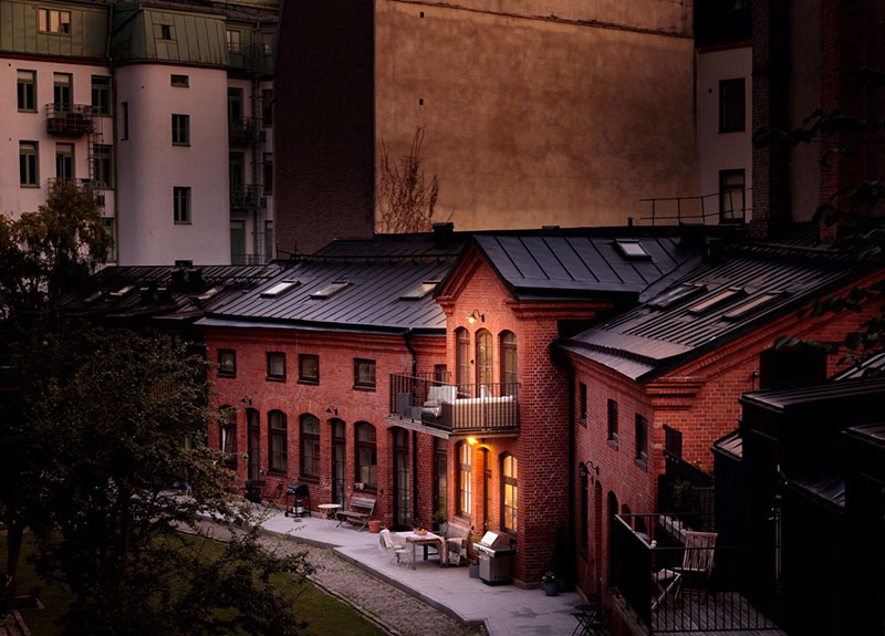 哥德堡中心时尚联排别墅-28