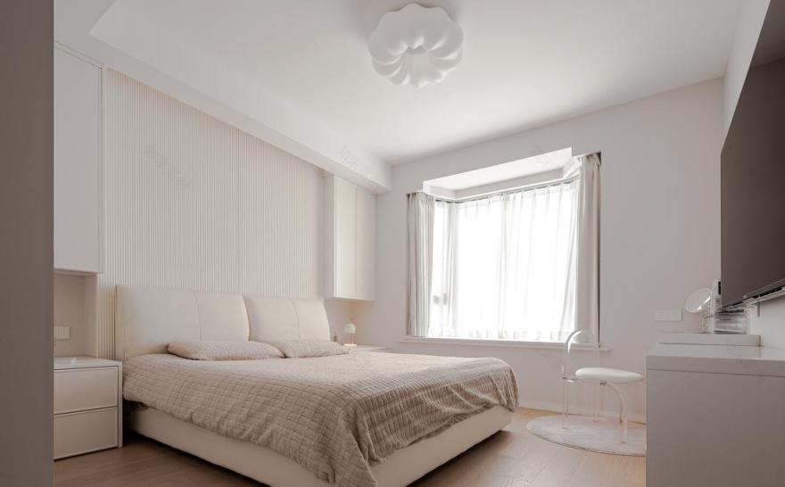 法式北欧混搭婚房设计丨7KK 设计-42