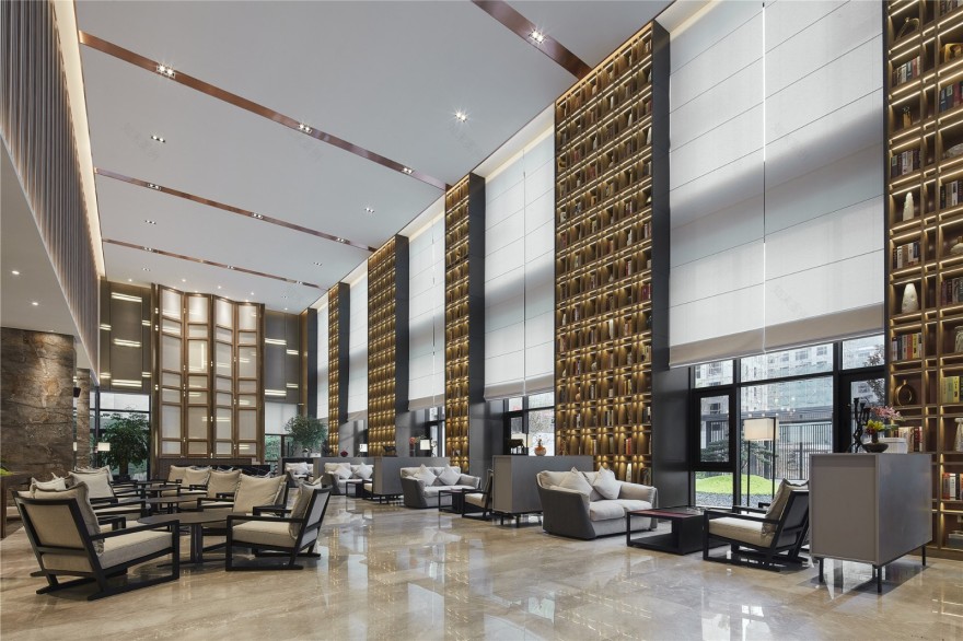 盘锦天格·锦翠书院双拼合院售楼处丨中国盘锦丨沈阳翡冷翠装饰工程有限公司-27