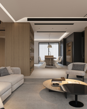 「藏趣于境」现代简约亲子宅丨江军