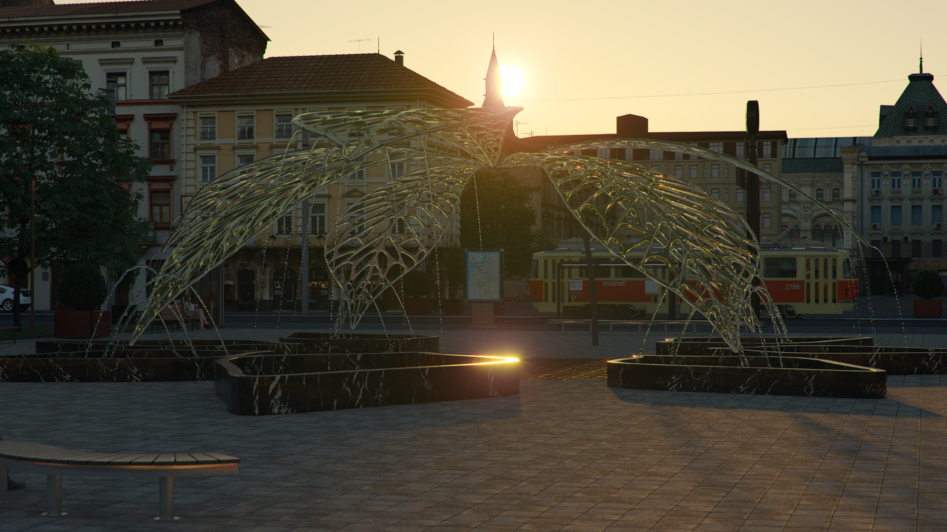 文化广场 板栗喷泉丨UkraineKyiv-12