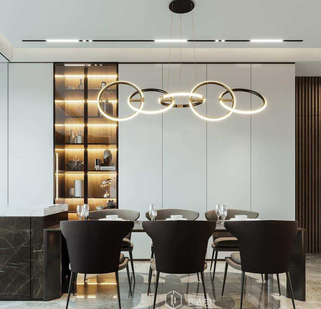 成都高新区蔚蓝卡地亚低调奢华室内设计丨中国成都-16