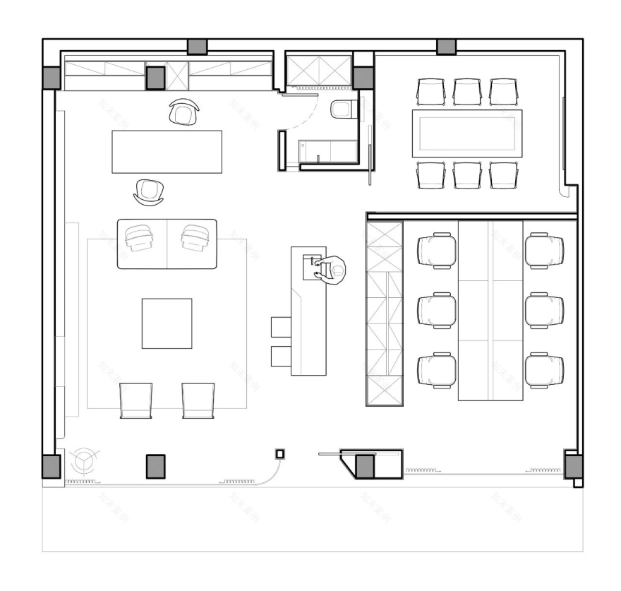 空形设计自用办公空间丨中国武汉-9