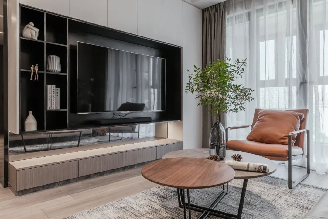 89㎡现代简约四室,境相设计打造黑白时尚空间-39