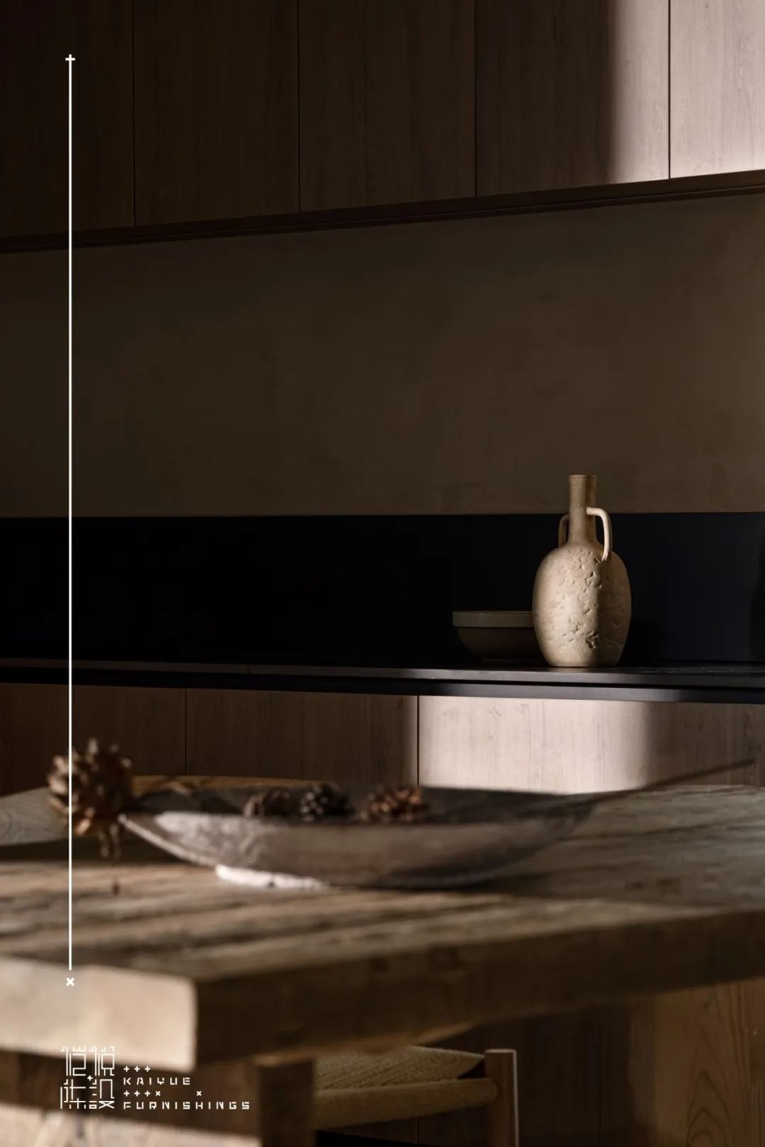 重庆渝北海悦蓝庭 | 侘寂风中的三代同堂生活-72