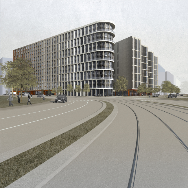 “Дом у причала”（“ЗилАрт”住宅综合体部分地块）丨Сергей Скуратов ARCHITECTS-30