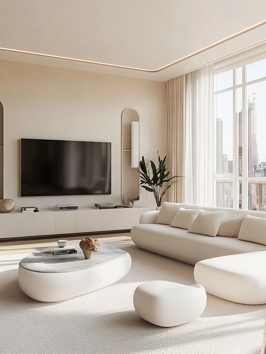 MJ家居场景 · 奶油风的家-10