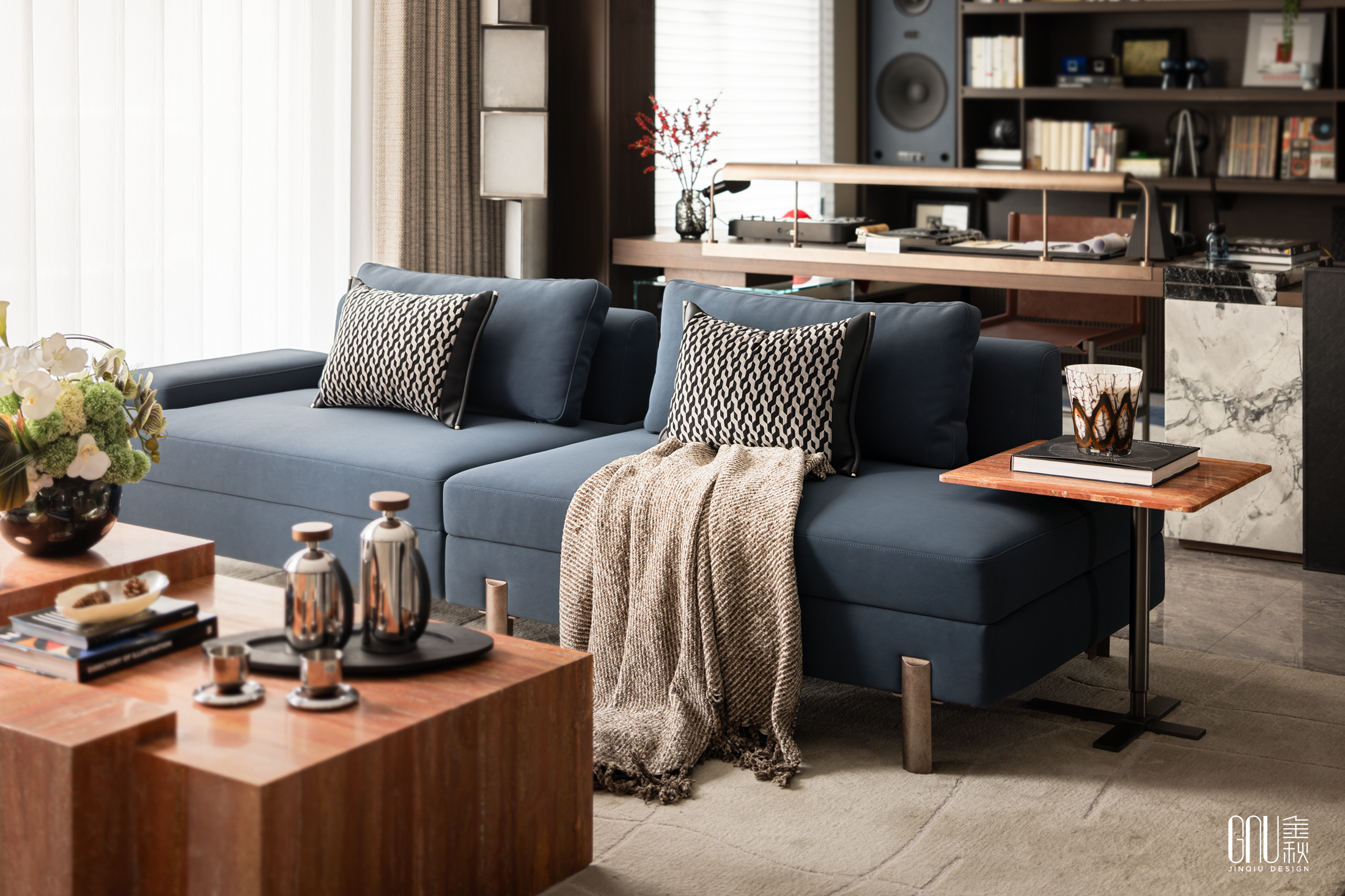 新作：万科产投·熙园甲第，双宅 · 双境 · 双生丨VANKE×GNU设计-35